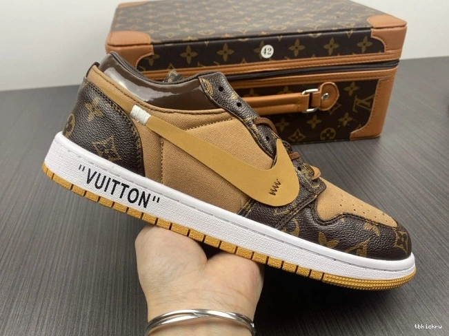 Rep TBkick Jordan x 1 AJ1 Off-Louis Air LOW OW 0721